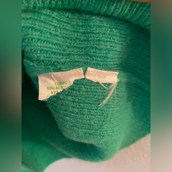 Lilly Pulitzer Leonette Sweater Set Botanical Green Style 011201 XXS Oversized - Picture 7 of 16